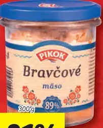 Pikok Bravčové mäso v skle