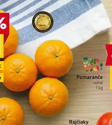 Pomaranče extra veľké