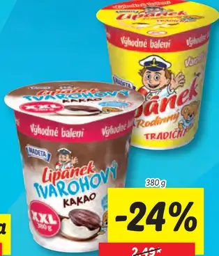 Lipánek Tvarohový dezert