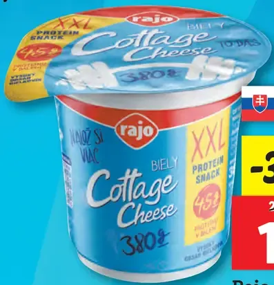 Rajo Cottage Cheese biely
