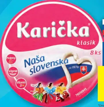 Karička črievko Tavený syr