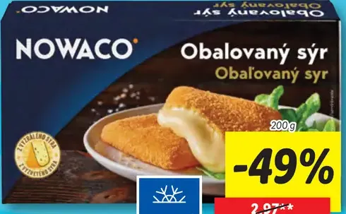 Nowaco Obalovaný syr