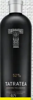 Tatratea 52% alkoholu
