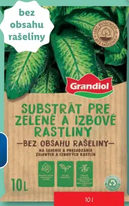 Grandiol Substrát pre izbové rastliny