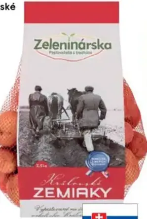 Zeleninárska červené zemiaky