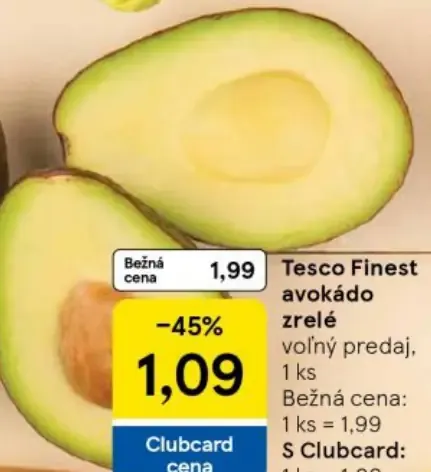 Tesco Finest avokádo zrelé