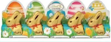 Lindt Mini zlatý zajačik