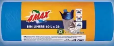 4MAX vrecia na odpad