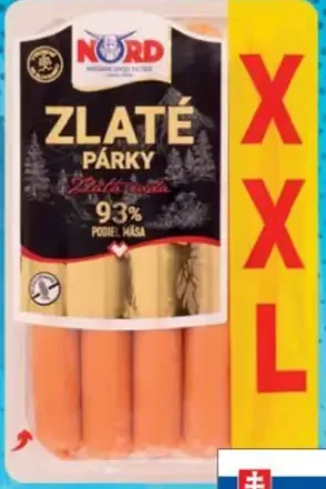 Nord Zlaté párky