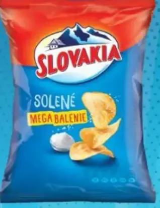 Slovakia čipsy Solené