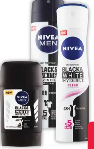 Nivea dezodorant/antiperspirant rôzne druhy