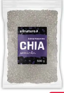 Allnature Chia semiačka