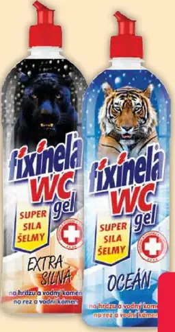Fixinela Extra silný WC gel