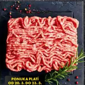 Krajina mäsa Mleté bravčové mäso 15 %