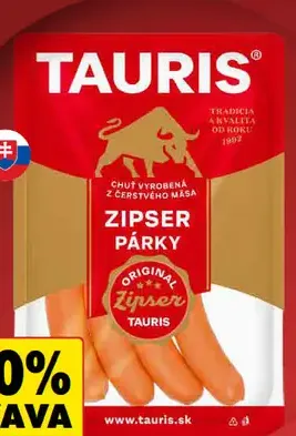 Tauris Zipser párky