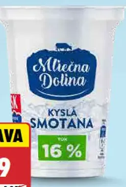 Mliekareň Milá Kyslá smotana 16%