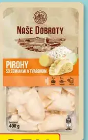 Naše dobroty Pirohy so zemiakmi a tvarohom