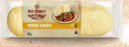 Naše dobroty Knedľa parená