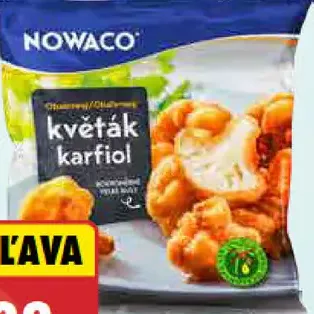 Nowaco Obalovaný karfiol mrazený