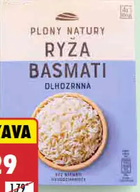 Plony Natury ryža basmati