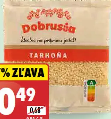 Dobruša cestoviny tarhoňa