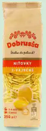 Dobruša cestoviny niťovky
