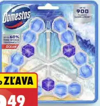 Domestos Tuhý WC blok ocean