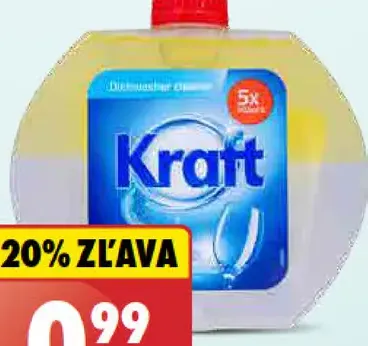 Kraft Čistič umývačky tekutý