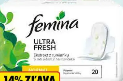 Femina Hygienické vložky Ultra Fresh