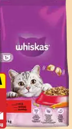 Whiskas Granuly pre mačky hovädzie