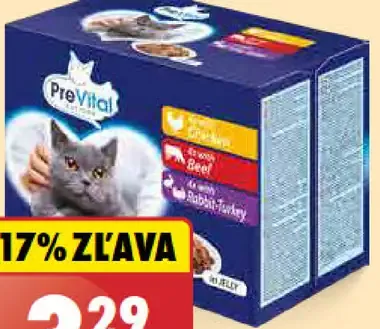 Previt Krmivo pre mačky kapsičky 3 druhy