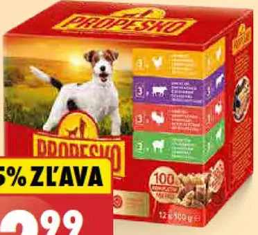 Propesko Krmivo pre psy kapsičky 3 druhy