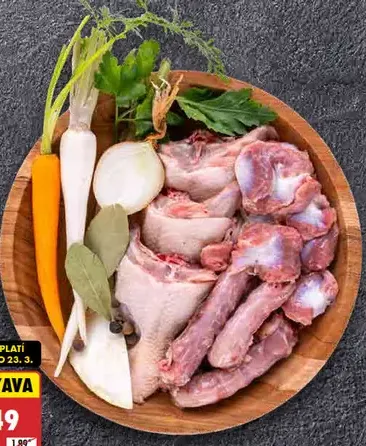Čerstvá kuracia polievková zmes Krajina mäsa