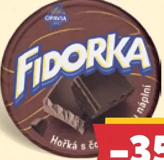 Opavia Fidorka celomáčaná oblátka s náplňou