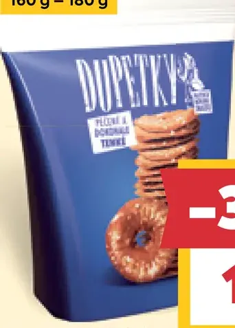 Dupetky slaný snack