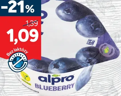 Alpro alternatívna jogurt