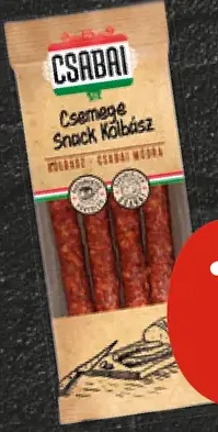 Mecom Csabai Snack Klasik klobása