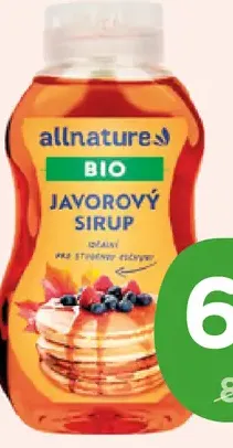 Allnature javorový sirup BIO