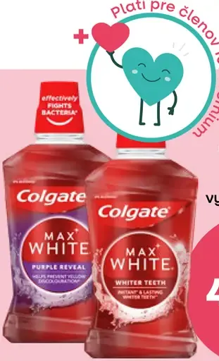 Colgate Max White ústna voda