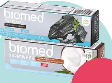 Biomed Superwhite zubná pasta