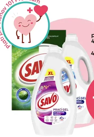 Savo prací prostriedok