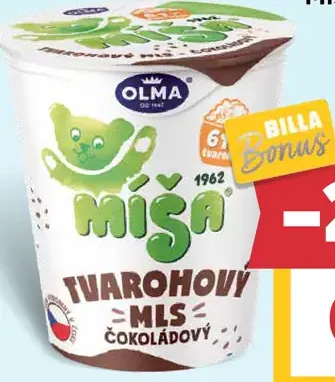 Olma Miša tvarohový dezert