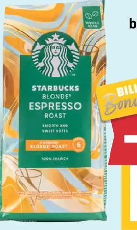 Starbucks blonde espresso zrnová káva
