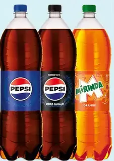 Pepsi, Pepsi Zero, Mirinda, 7Up