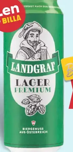 Landgraf Premium svetlé pivo plechovka