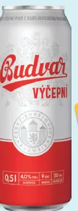 Budweiser Budvar plechovka