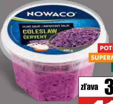 Nowaco Coleslaw červený kapustový šalát