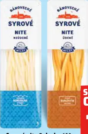 Syrové nite