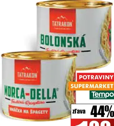 Tatrakon omáčka na cestoviny