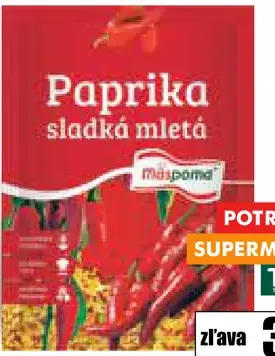 Mäspoma Žitavská paprika sladká mletá